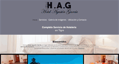 Desktop Screenshot of hotelagustingarcia.com